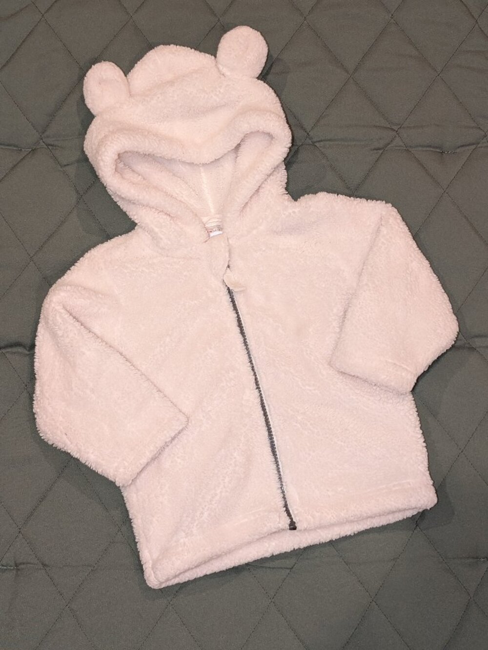 Hanna Andersson Baby Marshmallow FZ Jacket 18-24m